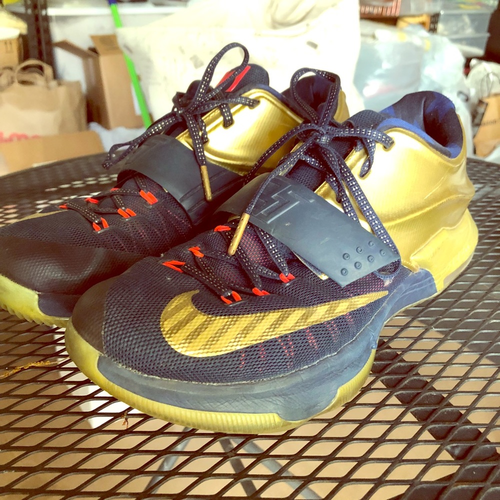 Nike Kd7 Prm midnight Navy// metallic Gold